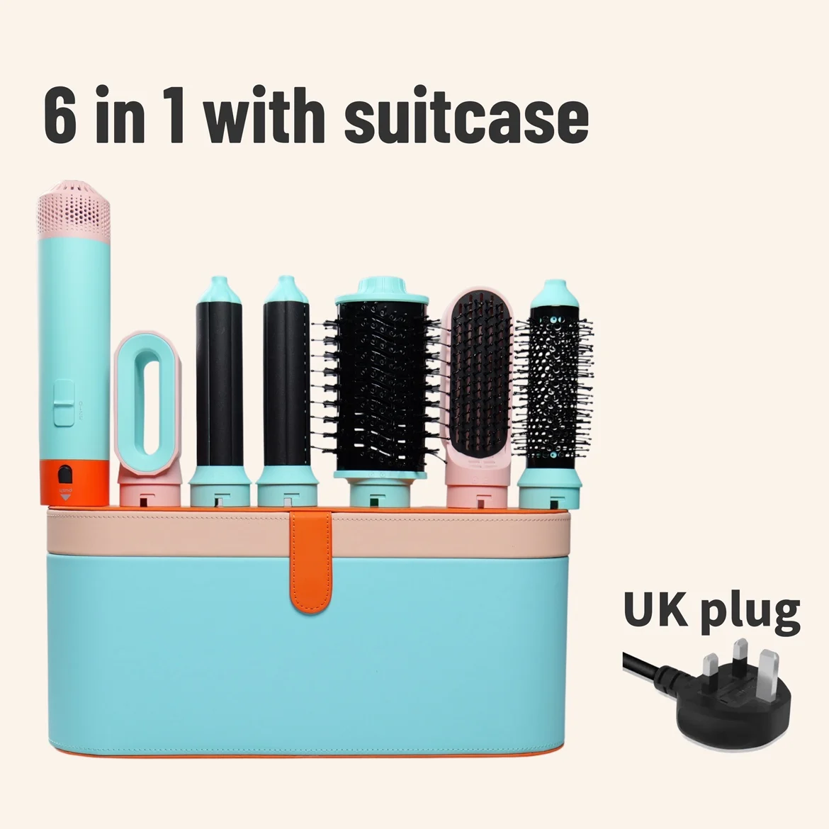 6-in-1 Multi Styler Hair Dryer and Hot Air Brush