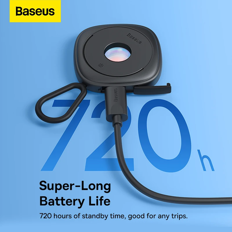 Baseus Camera Detector for Hidden Camera Portable Pinhole Lens Detect Gadget Anti-Peeping Security Protection Candid Detector