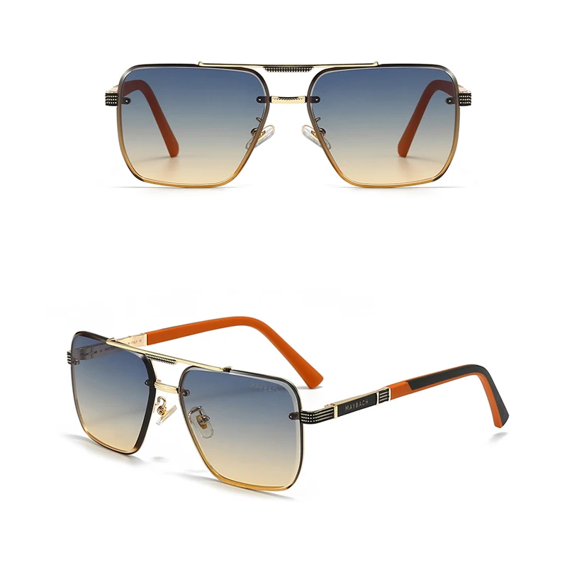 Women Sunglasses New Maybach Men's and Women's Frameless Sunglasses Driving Sunglasses # 23262