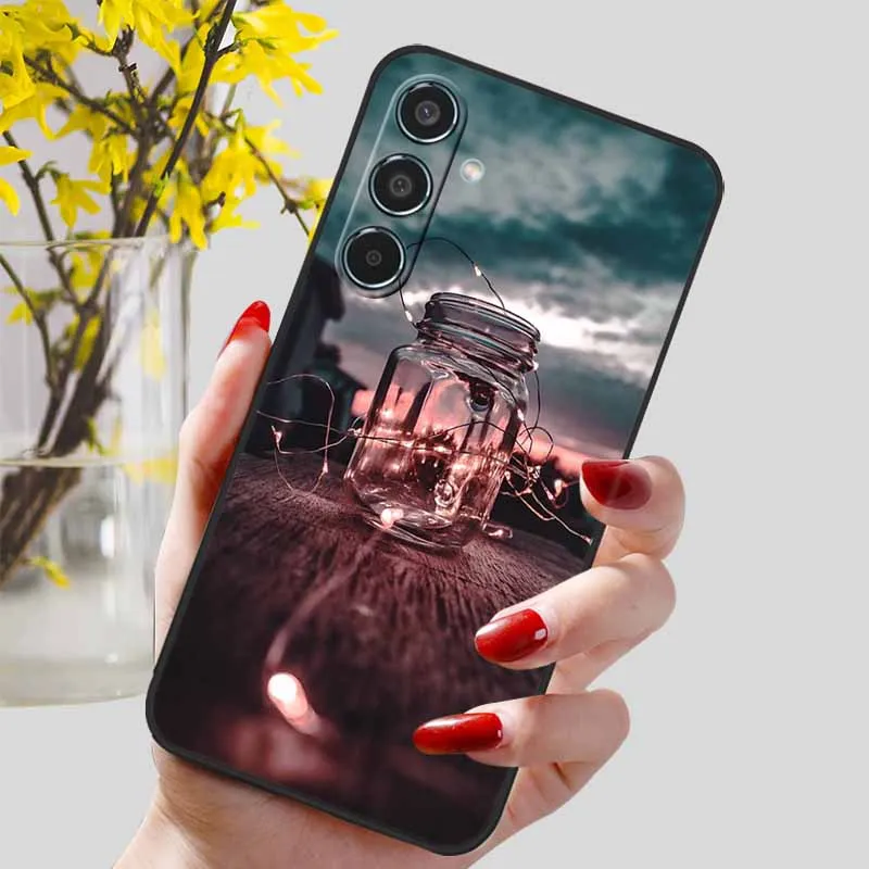Luxury Floral TPU Silicone Soft Bumper Case - Protective Cover