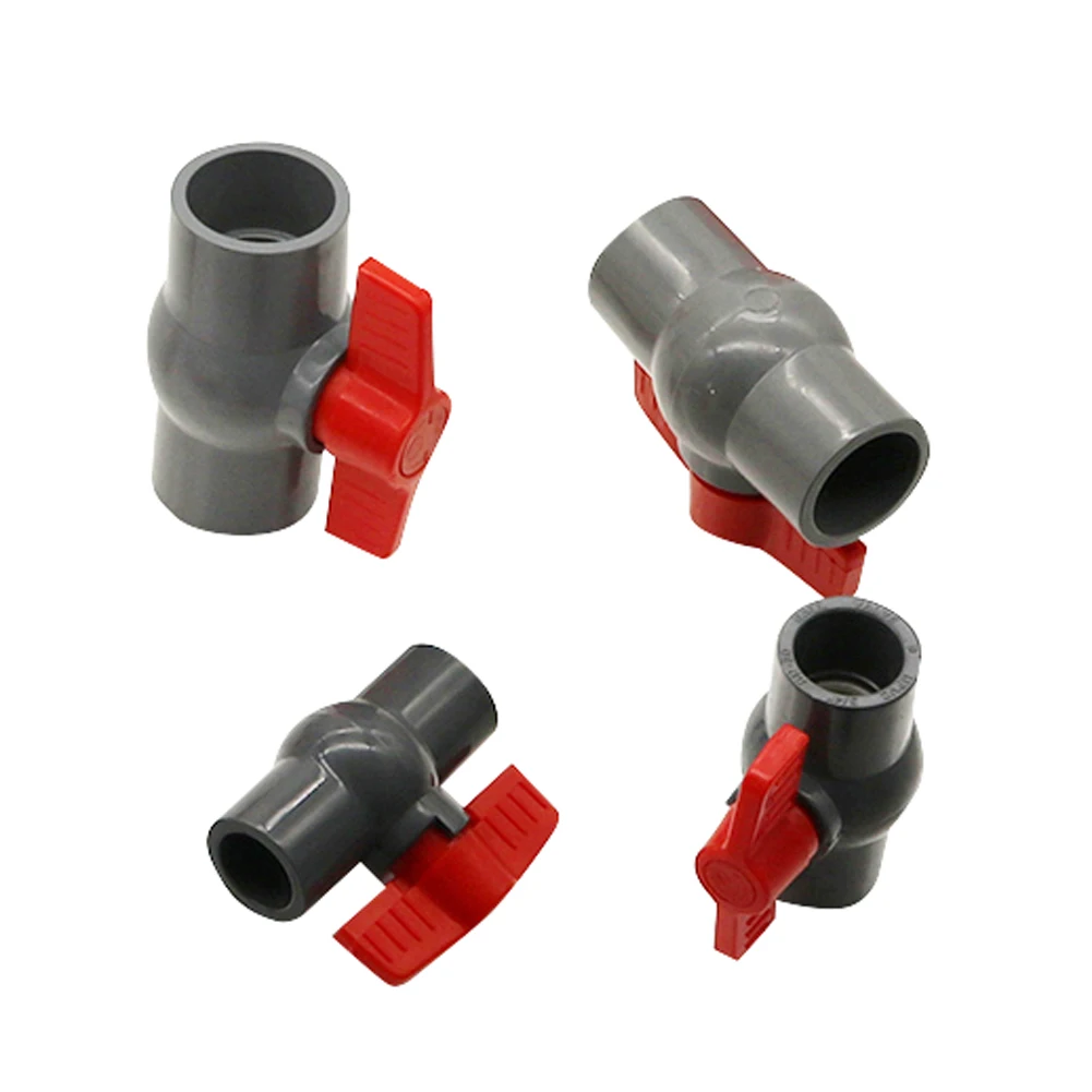 Buy Tube Connector 1pc I.D 20/25/32/40 UPVC Gate Valve Precision Flow