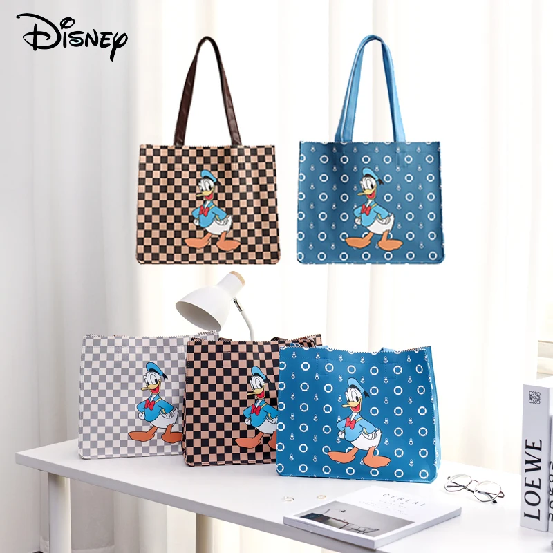 Disney Original Trendy Donald Duck Handbags 2022 Ladies Brand Large Capacity Shoulder Cartoon Tote Bag for Women