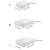 1pc-PVC Large Capacity Quilt Clothes Storage Bag Under Bed Storage Box Closet Organizer Blankets Comforters Dust-proof Storage B 5