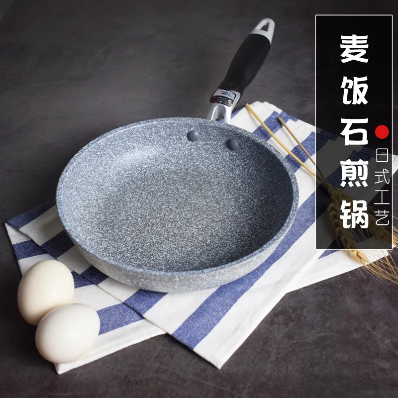 

Durable Stone Frying Pan28/26/24/20cm Wok Non-stick Pan Skillet Cauldron Induction Cooker Pans Pancake Egg Gas Stove Home