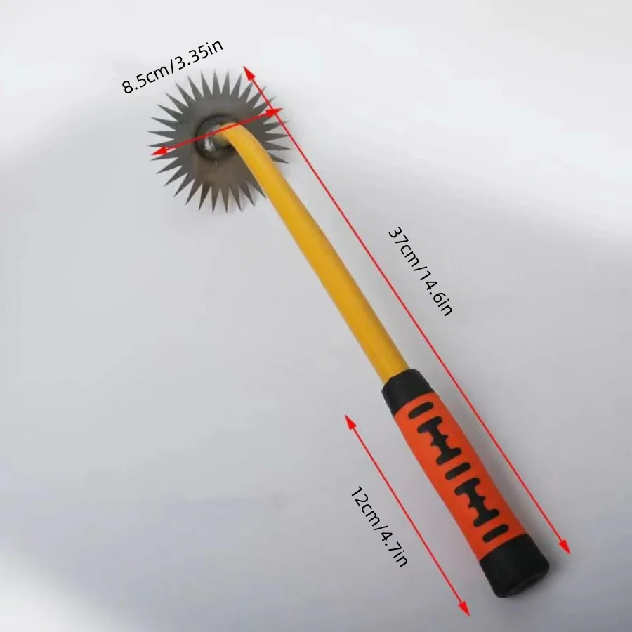 1 x forged steel hand weeding tool - ideal for loosening soil, digging and pulling weeds in gardens and vegetable beds