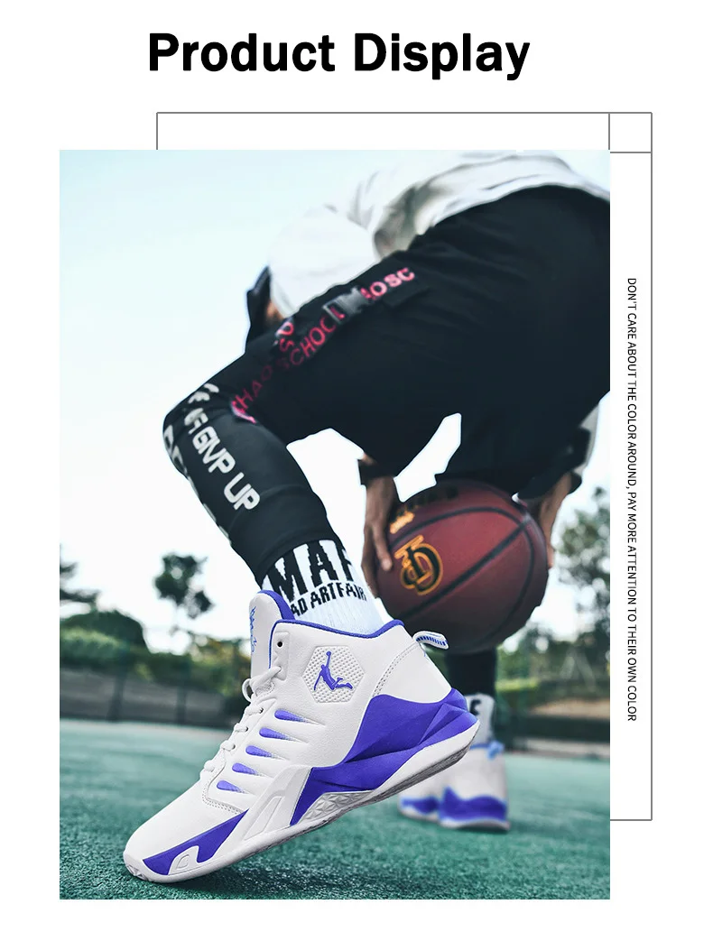 Mid Cut PU Leather Comfortable Men Sneakers