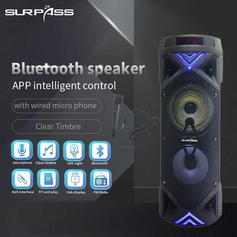 Wireless BT Speaker Portable Big Power 