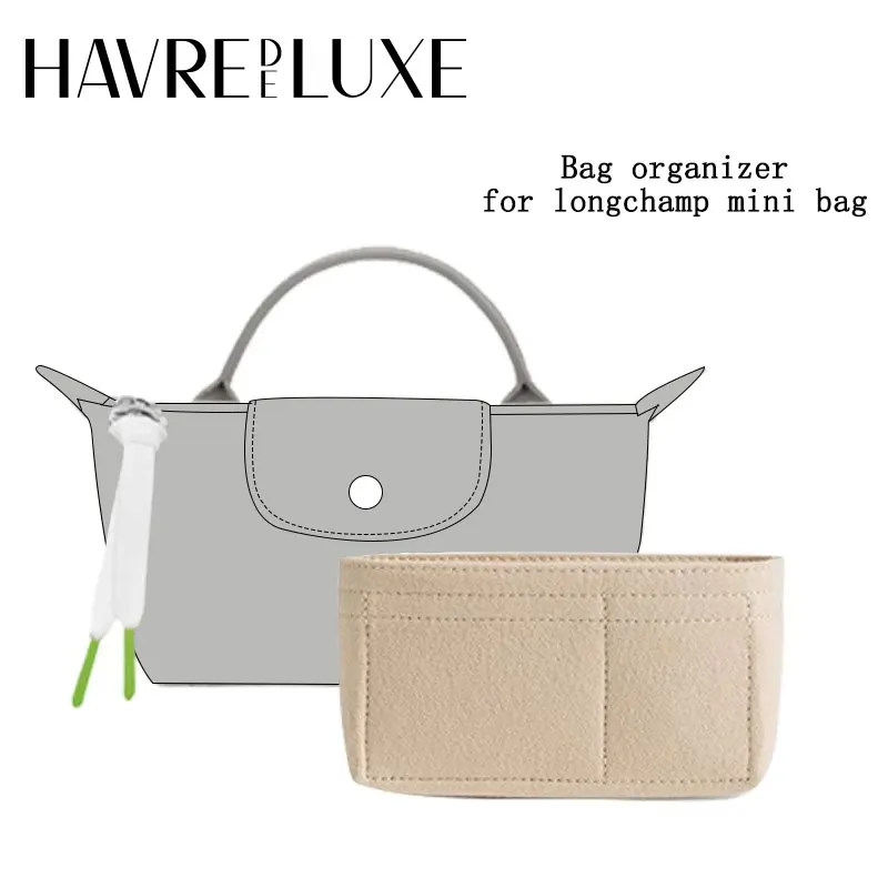Havredeluxe Organizer Per Borse Per Longchamp Universite Bag Liner Bag Inselt Storage Bag Accessori Per Tracolla Modificati