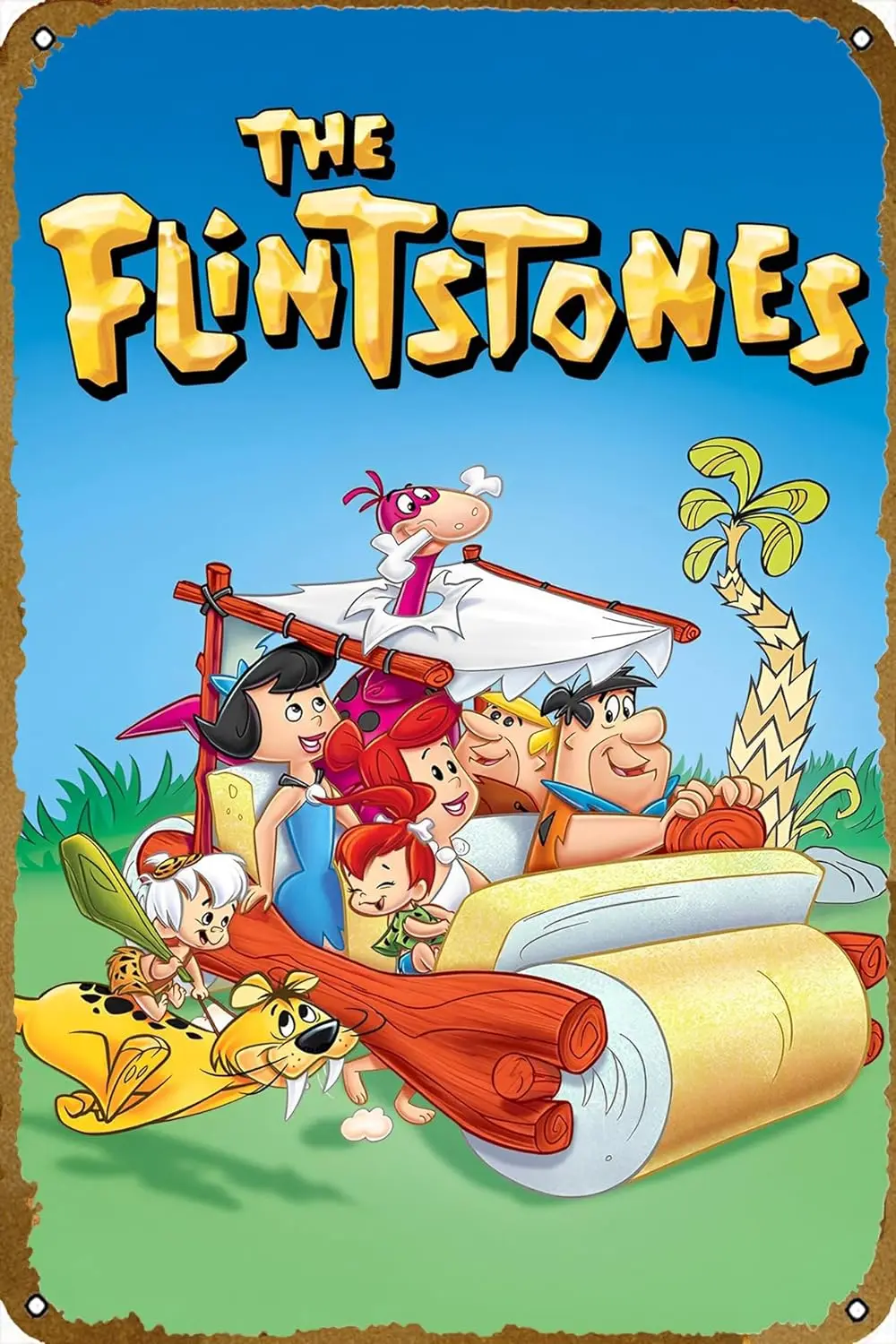 Мой постер на стену Вселенная My Flintstone, металлический жестяной знак, винтажные настенные знаки для кафе, бара, дома, паба, мужчин, искусственная стена для ресторанов