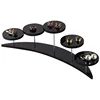 Acrylic Half Moon Dessert Cupcake Display Stand for Appetizers Collection Figures Pastries Wedding Home 1