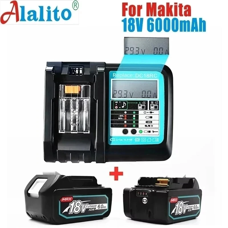 

2023 Улучшенный 18 в Makita BL1860 BL1850B BL1850 BL1840 BL1830 BL1820 BL1815 LXT-400 сменный литиевый аккумулятор