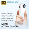 2024 Action Camera 4K HD Video WIFI Thumb Anti-shake Pocket Camera APP Real-time Viewing Vlog Shoot Pet Camera Worn on The Chest 5