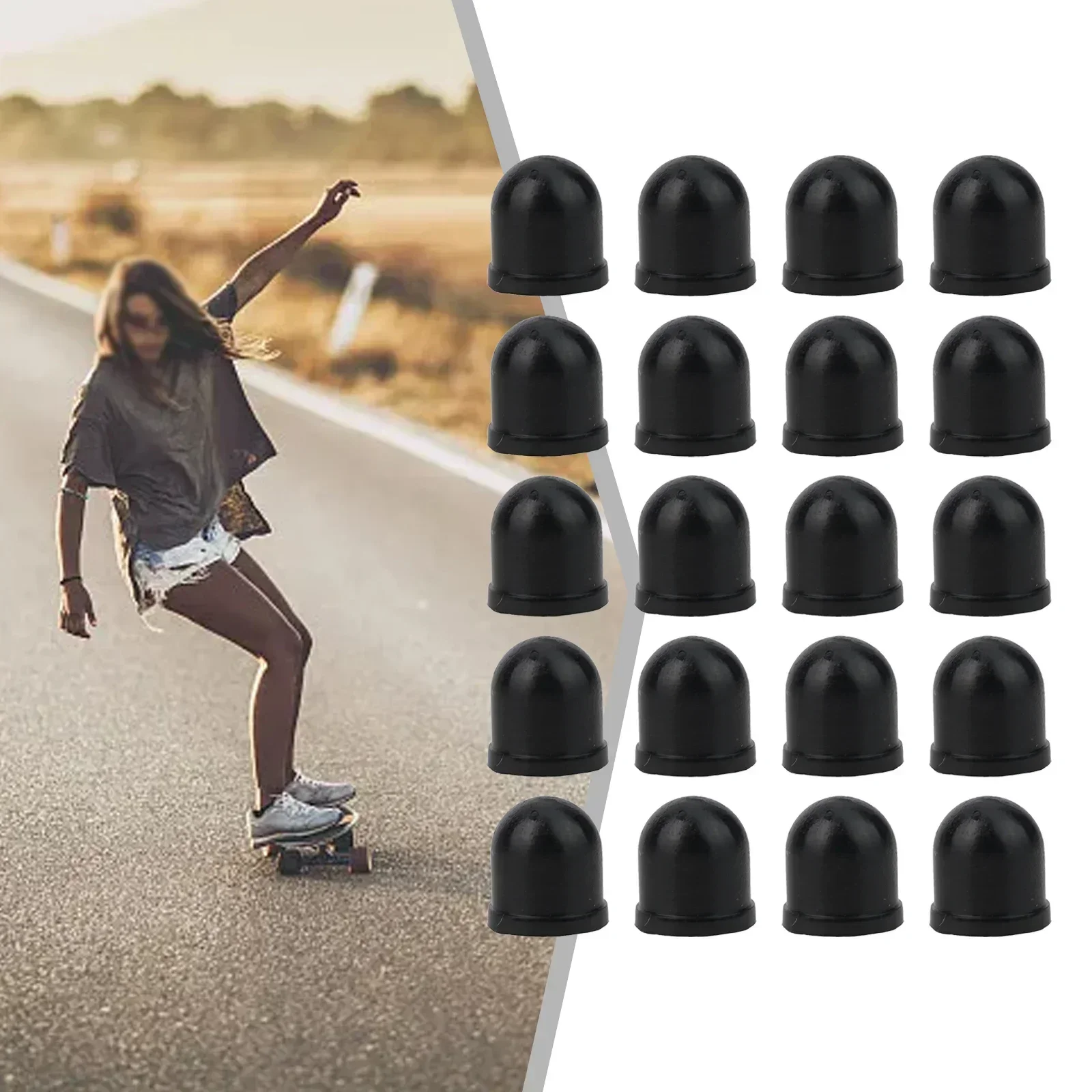 thumbnail image 2 of 6pcs Skateboard Replacement Pivot Cups Skateboard Truck Rebuild Skateboard Truck 2 of 13