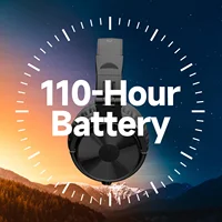 Oneodio Pro-C Bluetooth Wireless Headphones With Mic 110Hr Hi-Res Over Ear Bluetooth 5.2 Headset Earphone For Phone PC Sports - Image 3