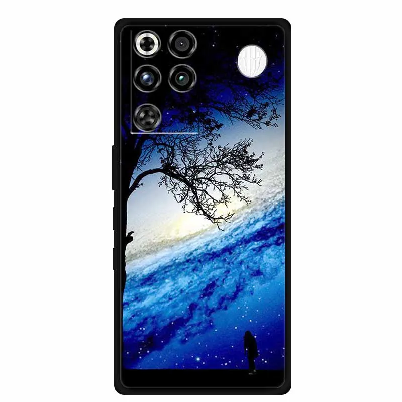 Sleek Black Silicone TPU Phone Case - Durable and Soft Back Cover