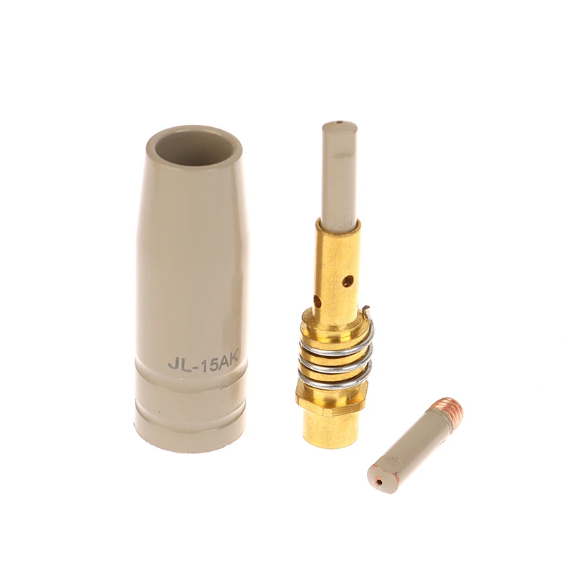 New Coating Protection 0.8/1.0/1.2mm MIG Torch Nozzle Tip Holder, Set of 3, Excellent for 15AK MIG MAG Welding
