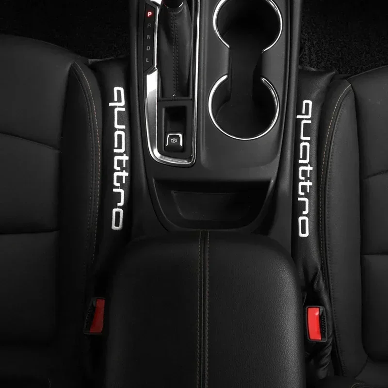 아우디 Q3, Q5, Q7, Q8, A1, A3, A4, A5, A6,A7, A8, V8, B5-B9 모델용 자동차 인테리어 장식 세트-프리미엄 자동차 액세서리, 2 개
