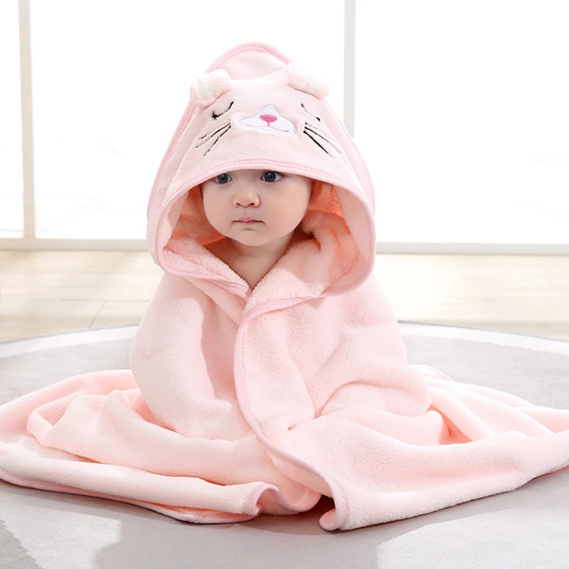 Newborn Wrap Blanket Cotton Fleece Blanket For 0-12 Months Baby 4 Seasons  Absorbent Warm Blanket Children Bath Towel - AliExpress