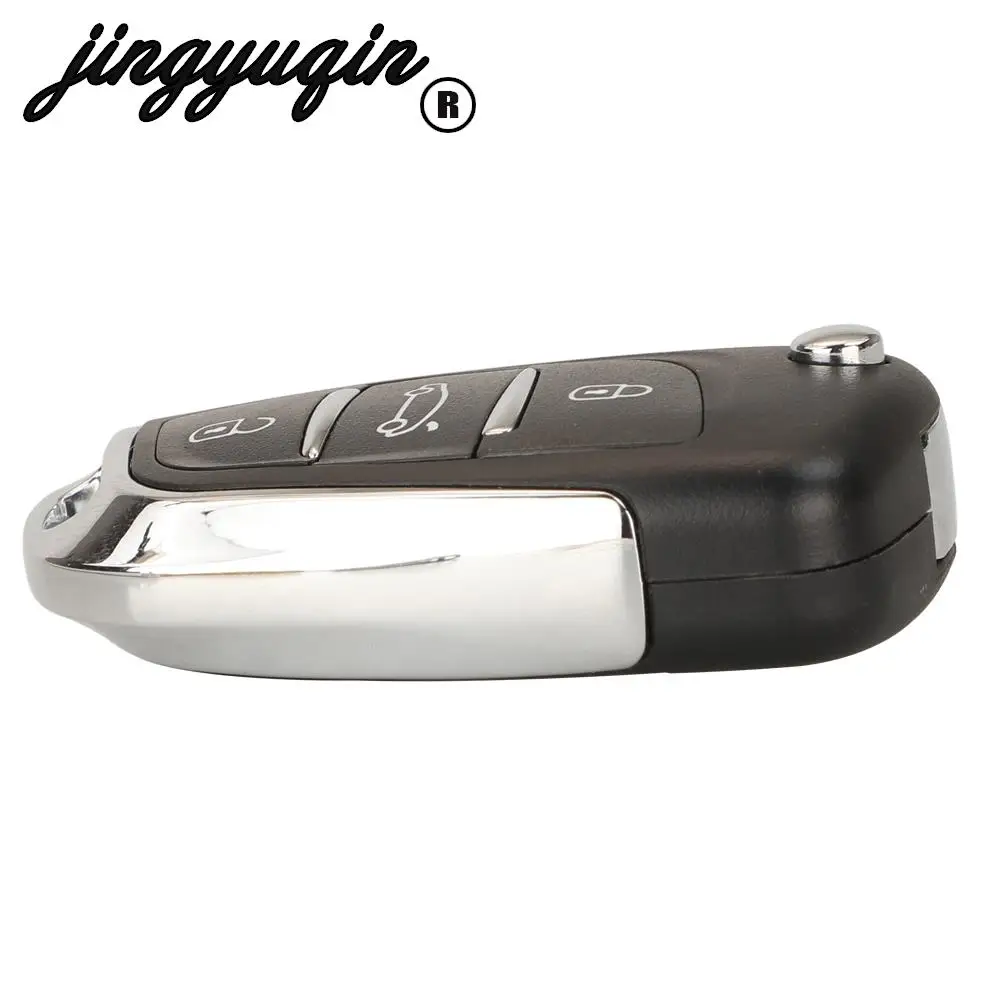 433Mhz ASK/FSK Filp Remote Key ID46 For Peugeot 207 Partner Citroen C2 C3 C4 C5 Berlingo Picasso CE0523 CE0536 fob car remote key,car key