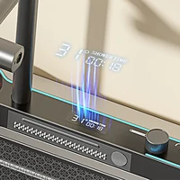 Robinet de cuisine à affichage numérique LED gris anthracite avec douchette extractible, multifonctionnel, eau chaude et froide, mitigeur moderne 6