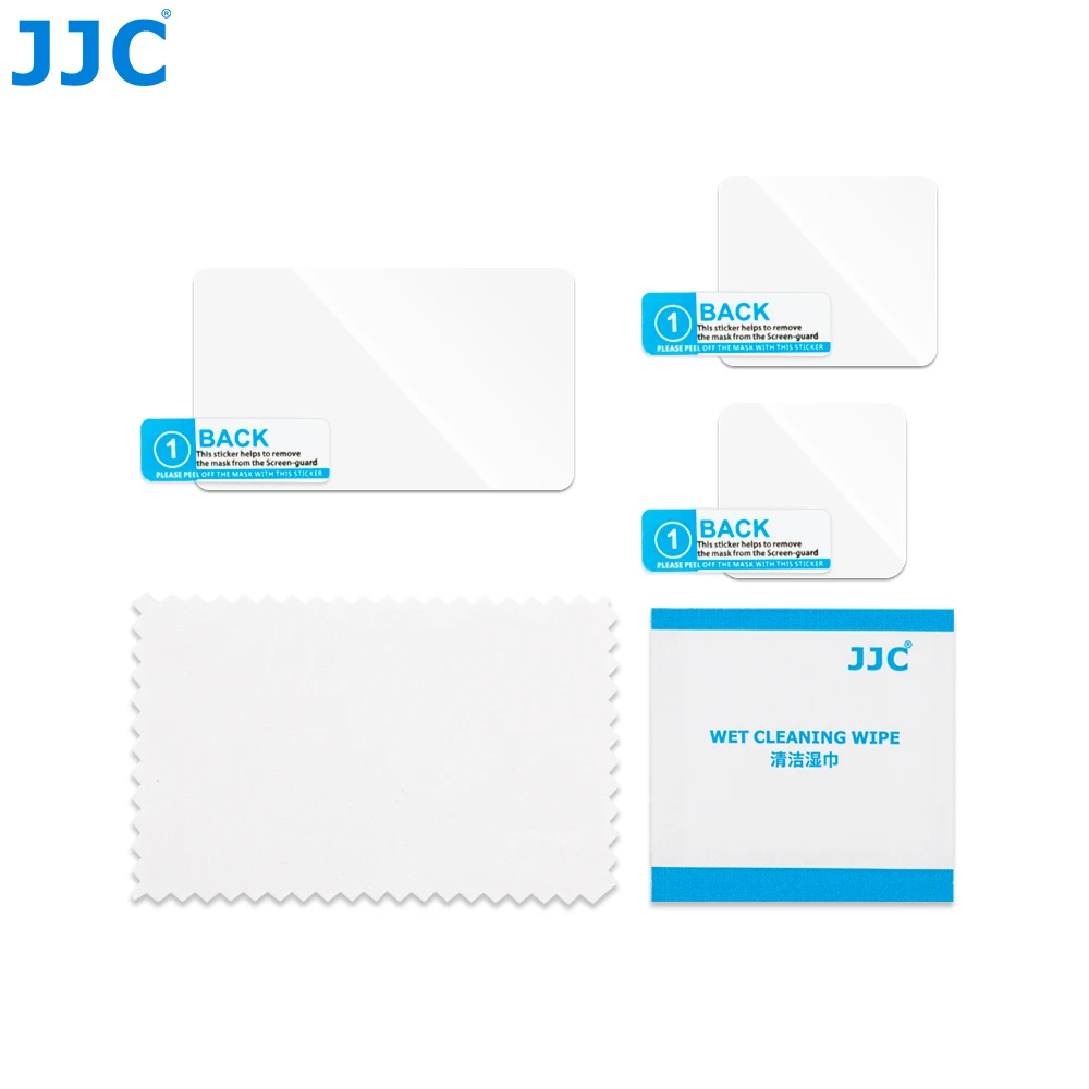 JJC 카메라 화면 보호 필름, 고프로 HERO12 11/10, 초박형 지문 방지, 스크래치 방지 강화 보호대