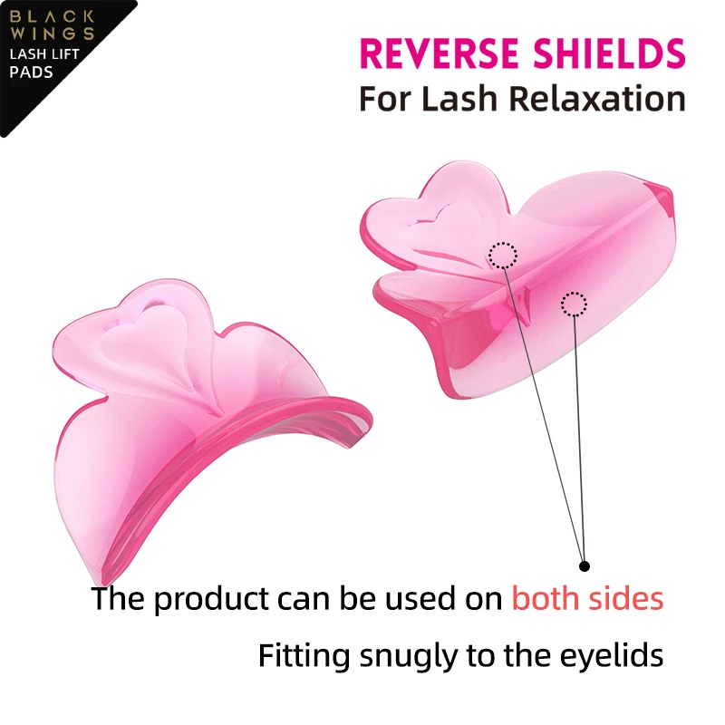 Reverse Shields rEyelash Perming Curler Lift Pads Eyelash Perm Pads Rods For LashLift Silicone For Eyelashes Makeup Beauty Too 2