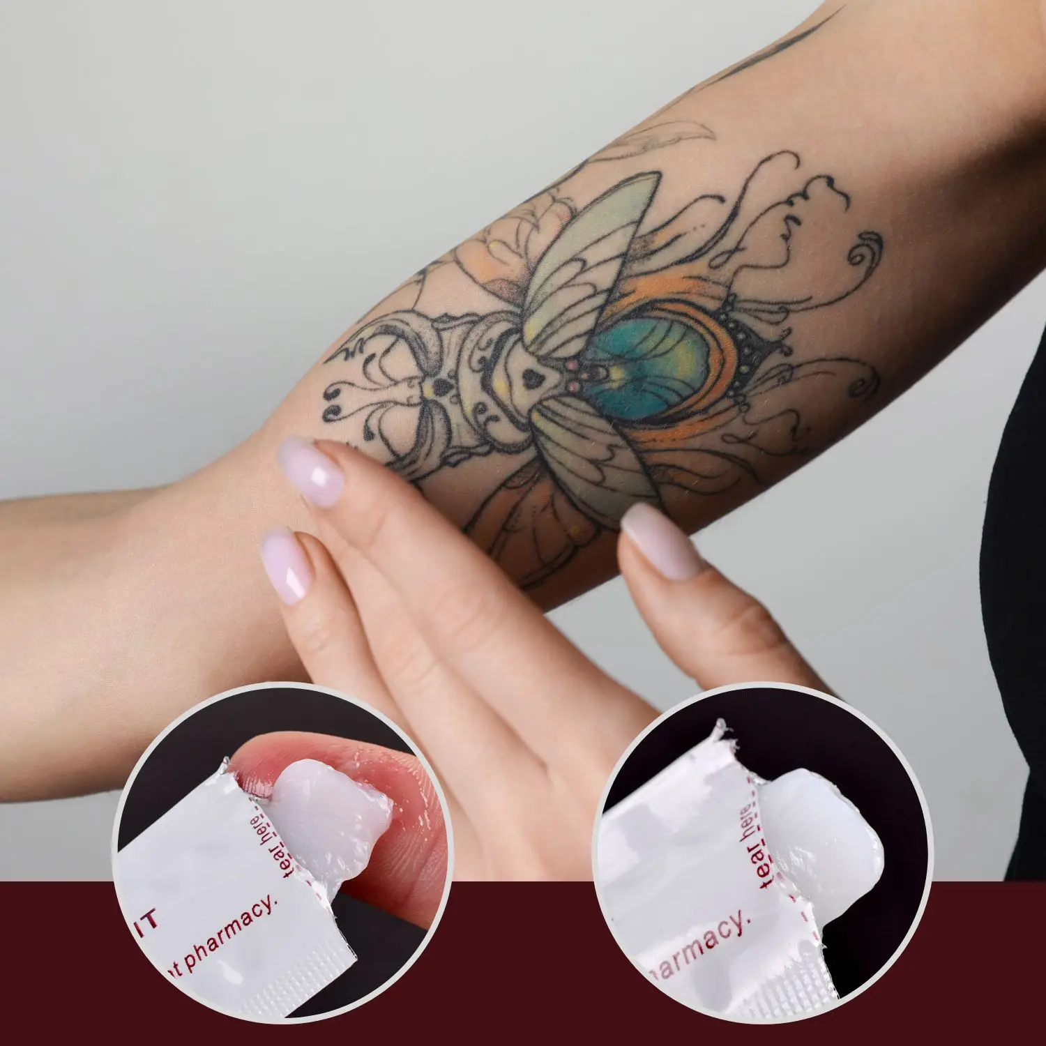 Tattoo Aftercare Cream A\u0026D Fougera Vitamin Ointment Anti Scar Permanent  Makeup Repair Gel For Tattoo Body Art Microblad Supplies - AliExpress, image size:1500x1500