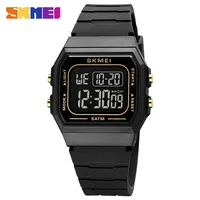SKMEI 1683 Waterproof Mens Digital Watches Sports LED Display Stopwatch Electronic Wristwatches for Men Women relogio masculino 1