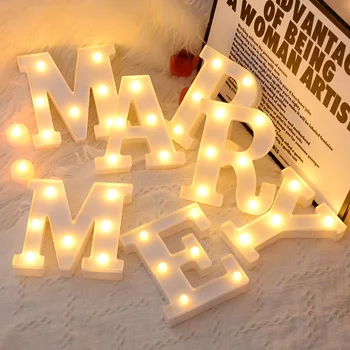 LED Alphabet Number Lamp 1