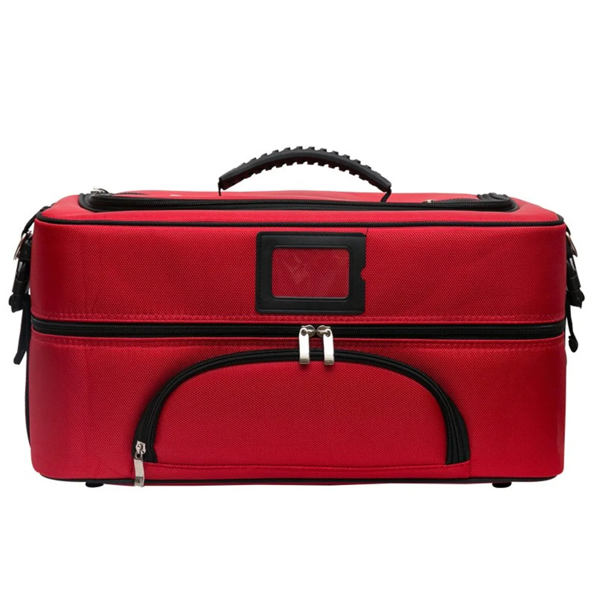 Large Portable Makeup Bag Beauty Nail Enhancement Suitcase Embroidery Toolbox Multi Layer Make Up Handbag Cosmetics Storage Box
