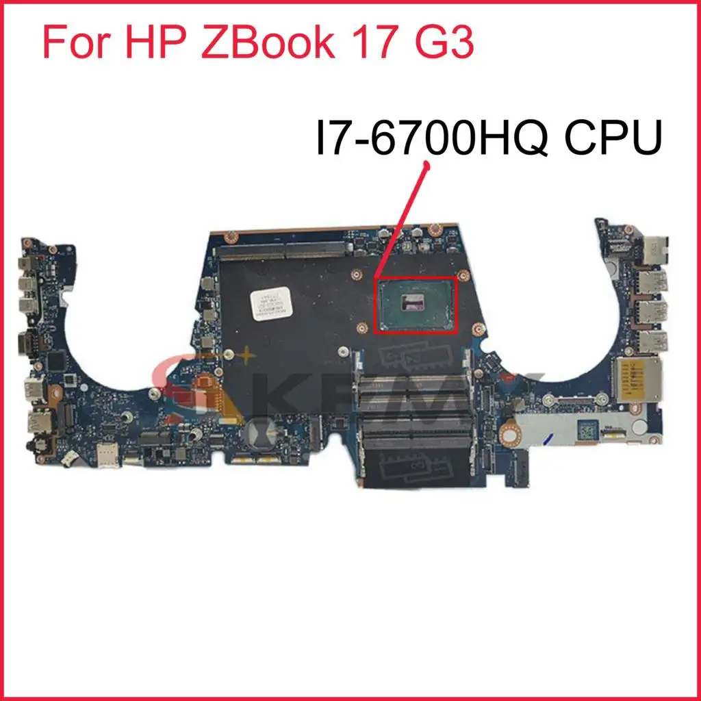 848302-601 848302-501 848302-001 для HP ZBOOK17 G3 17 материнская плата ноутбука APW70 фотосессия 100%