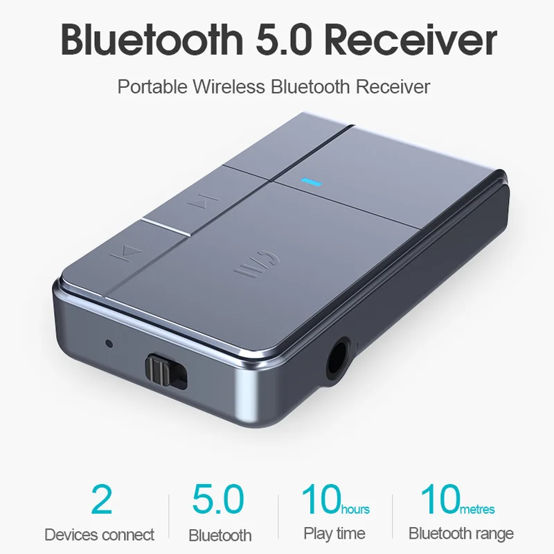 Acquista Adattatore Audio Wireless Del Ricevitore Bluetooth 5.0 Kit Per Auto  Portatile a Microfono Con Cavo Aux da 3,5 mm Per Casa e Auto dalla Cina