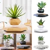 Levitating Air Bonsai Pot Rotation Flower Pot Planters Magnetic Suspension Floating Pot Potted Plant Home Without Plants 2