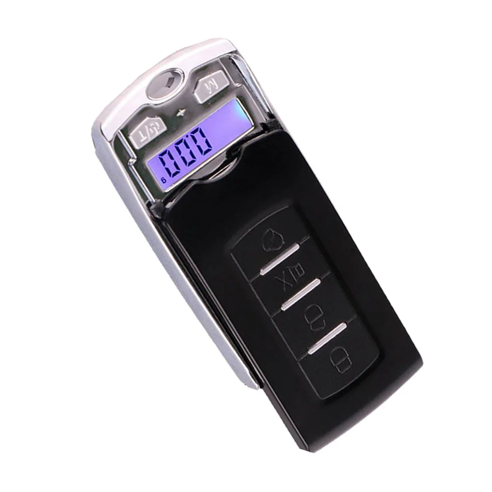 

100g/001 Mini Car Key Design Gram Jewelry Scale Portable Tea Gold Medicine Electronic Scale without Included