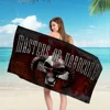 M-Masters Of H-Hardcores Beach Towel Cartoon Cute Summer Kids Large Bath Pool Beach Towel Absorbent for Swimming Travel 1