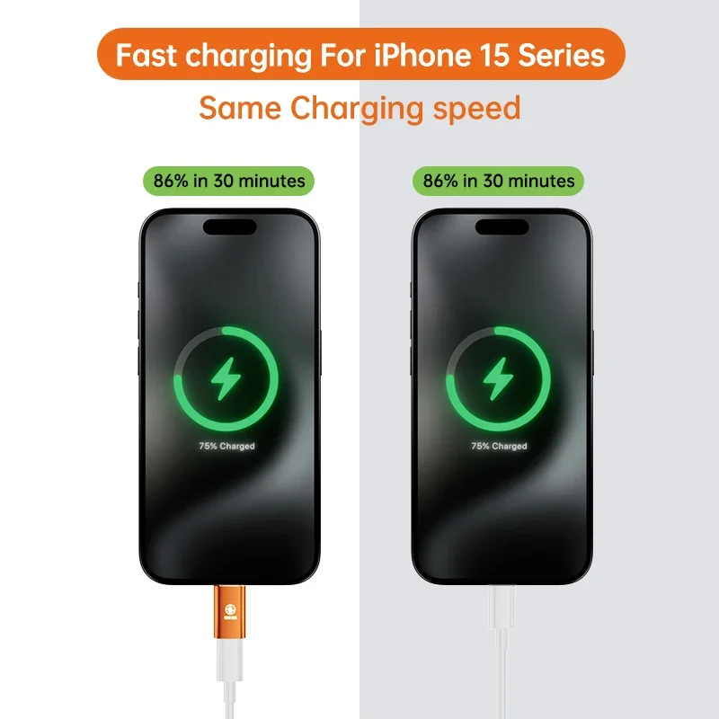 Enhanced PD 30W Type C to Lightning Fast Charging Adapter