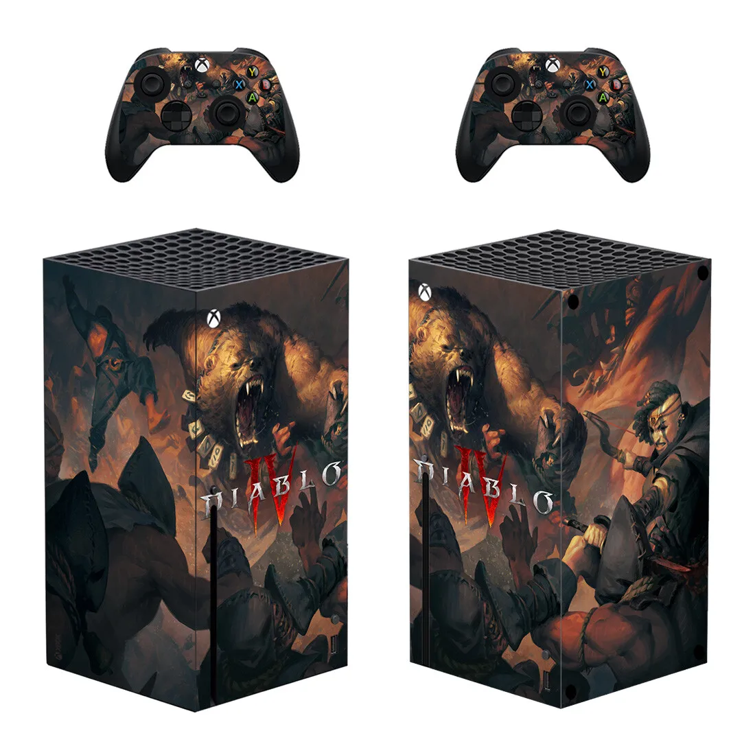 Diablo Per Xbox Series X Skin Sticker Per Xbox Series X Pelli In Pvc Per Xbox Series X Vinyl Sticker Pelli Protettive 1