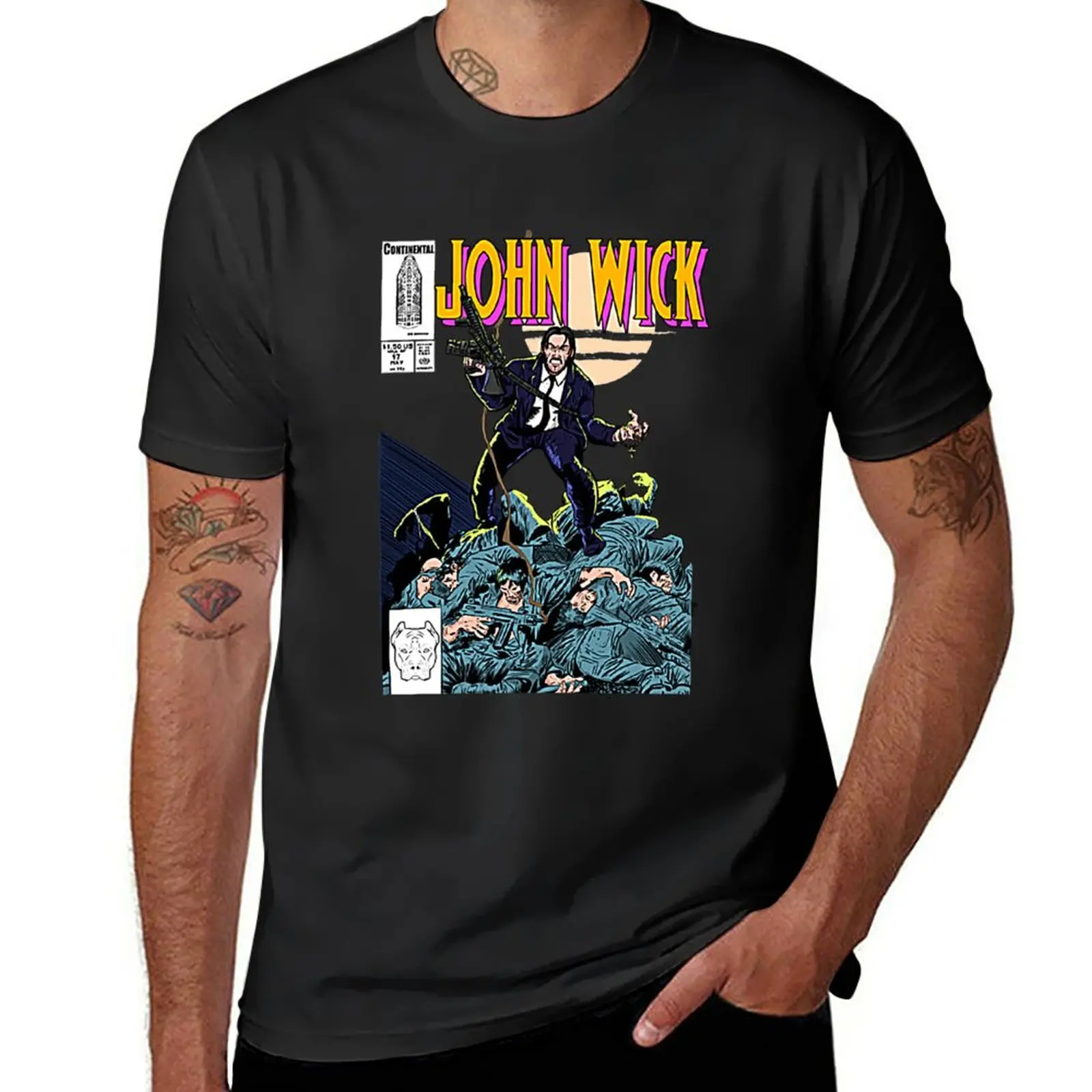 

Continental T-Shirt summer clothes customs mens graphic t-shirts big and tall