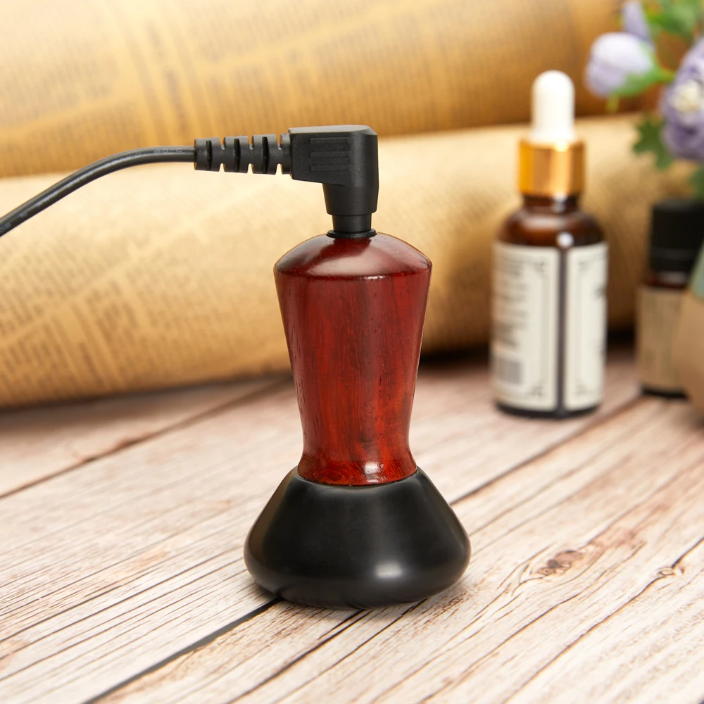 Electric Heating Bian Stone Gua Sha Massager Hot Compress Body Physiotherapy Tool for Face Eyes Improve Guasha Cupping Therapy