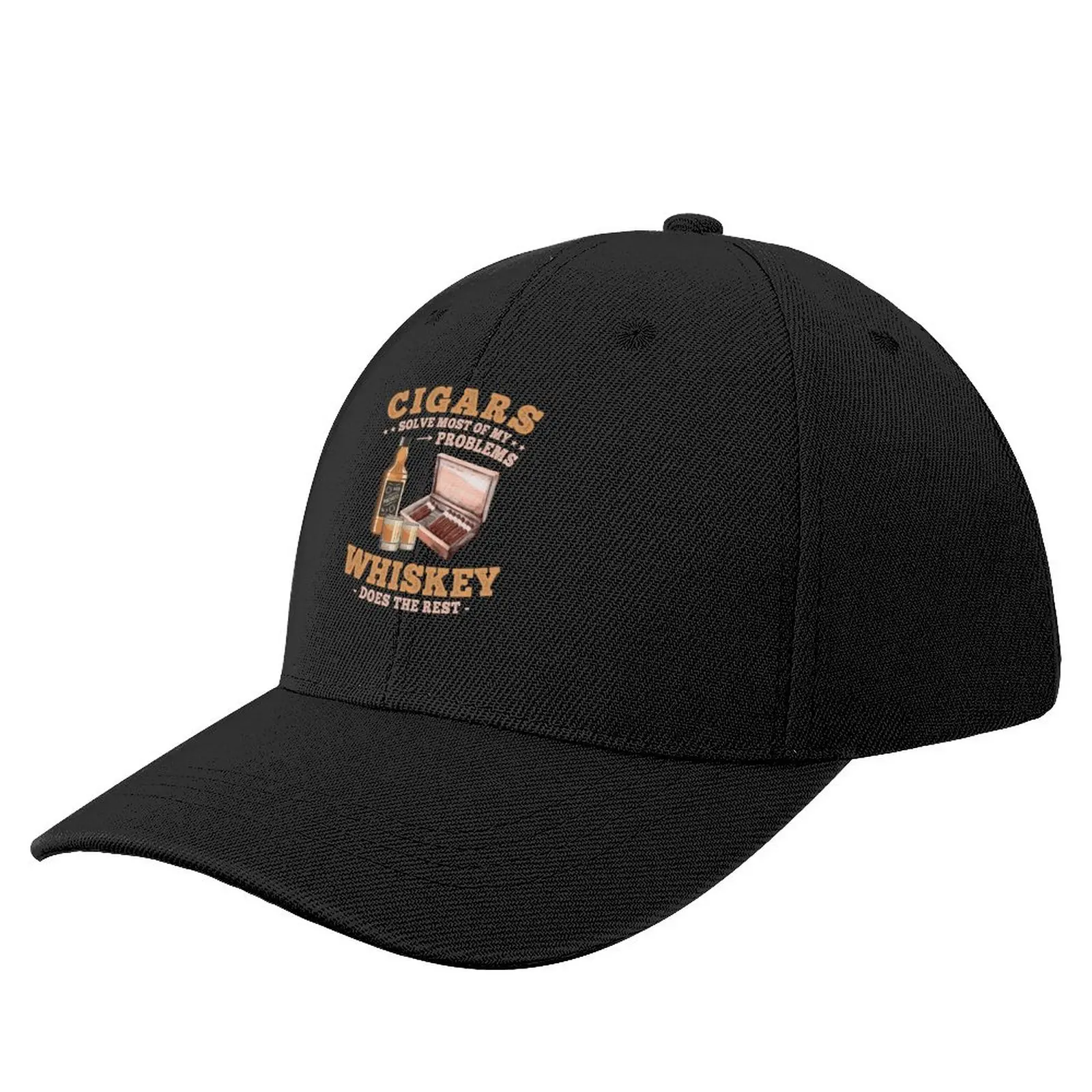 

Funny Cigar Sayings for Whiskey and Cigars Lovers Baseball Cap Cosplay Golf Hat Man Caps Hat Girl Men's