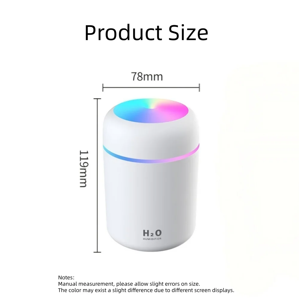 Electric USB Air Diffuser Humidifier with LED Night Light Home Relax Defuser 6