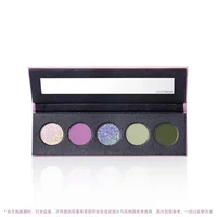 KRYPTEIN COSMETICS 5 Colors Chameleon Matte Glitter  Eyeshadow Palette Green Purple Eye Pigment Palett Shimmer Eye Shadow Makeup 1