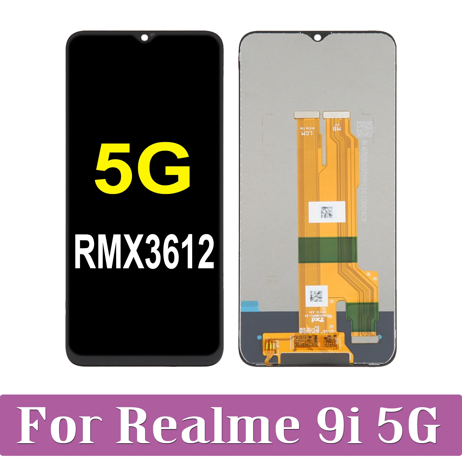 

Original 6.6'' For OPPO Realme 9i 4G 5G RMX3612 RMX3491 LCD Display Touch Screen Replacement Digitizer Assembly