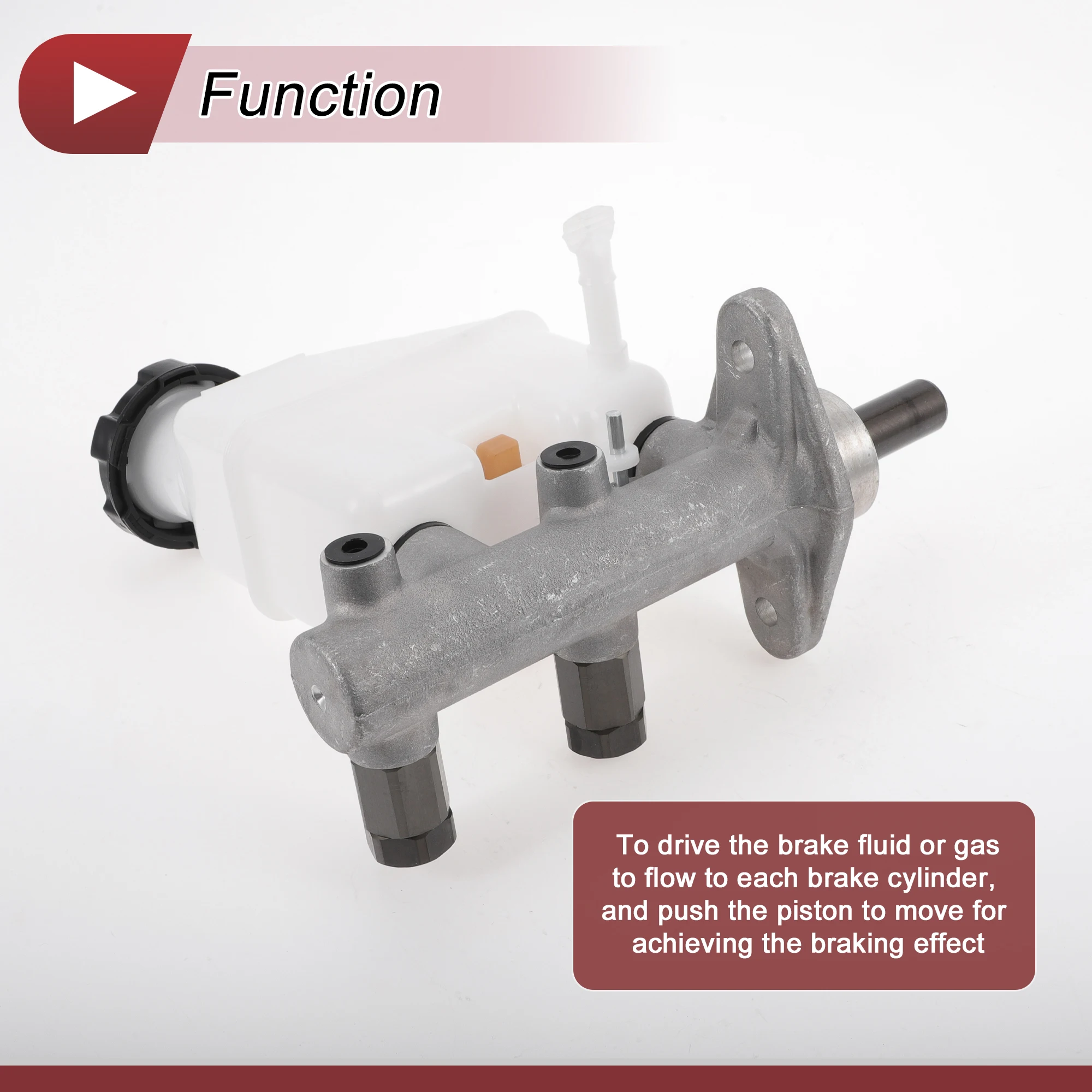 UXCELL Brake Master Cylinder With Reservoir No.585102H000 for Hyundai Elantra 2006 2007 2008 2009 2010