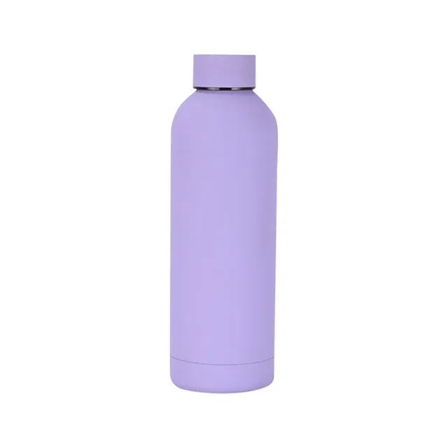 500ML Stainless Steel Small Mouth Thermos Sports Kettle Keep Cold Thermal Mug Portable Insulated Cup Gym Water Bottle 4