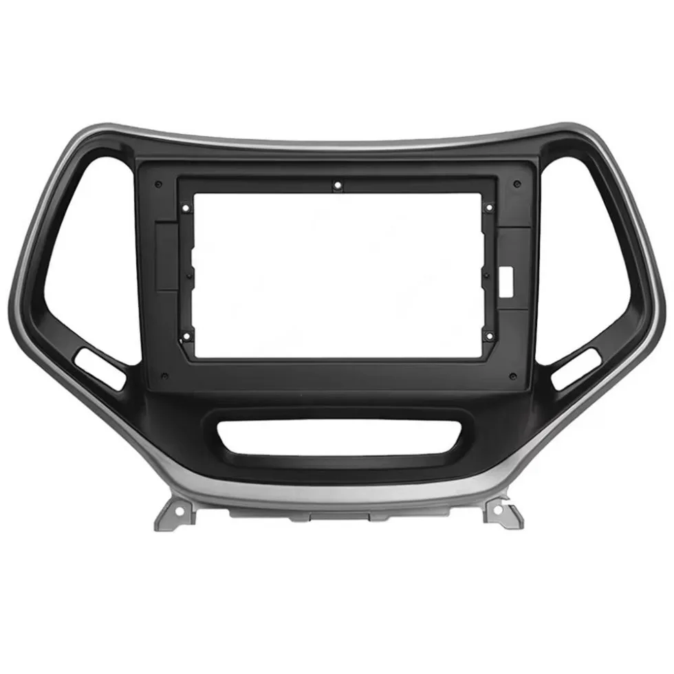 

10,1 дюймовая Автомобильная аудиорамка для Jeep Cherokee 2015, 2016, 2017, 2018, 2019, Android Автомобильная радиоустановка, панель OEM, автомобильная радиорамка