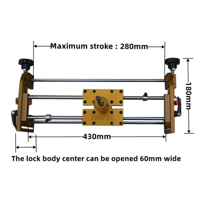 Door Lock Installation Kit