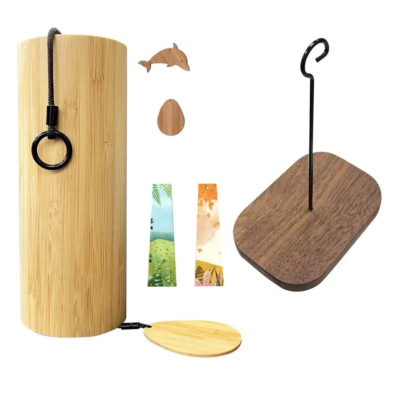 

Windchimes наружный уникальный аккорд с вызовами ручной работы цилиндрический колокольчик с естественными мелодическими тонами музыкальный домашний декор для патио