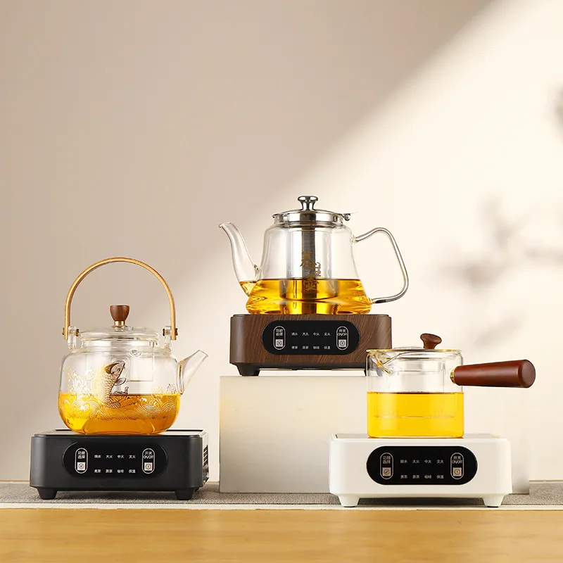 1500W Electric Ceramic Stove Smart Tea Stove Boiling Water Heater Household 8 Gear Heating Tea Maker Water Boiler 220V