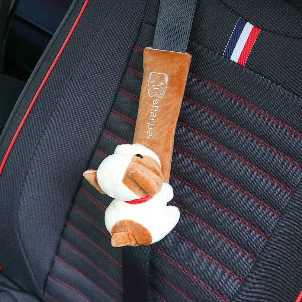 Car Safety Belt Cover Pad Universal Auto Shoulder Cushion Protector 1pcs for Women and Children